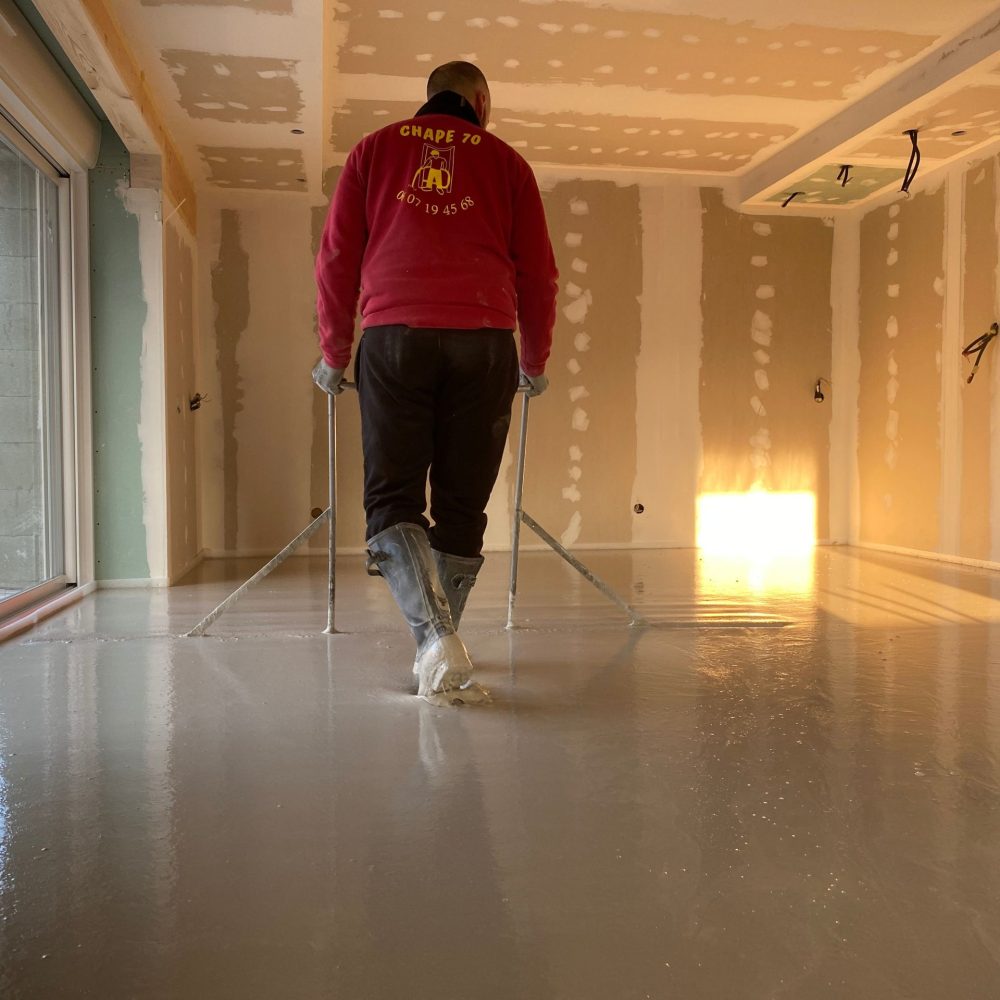 Pose de chape fluide par Chape 70 Pose de chape fluide par Chape 70 Haute-Saône
